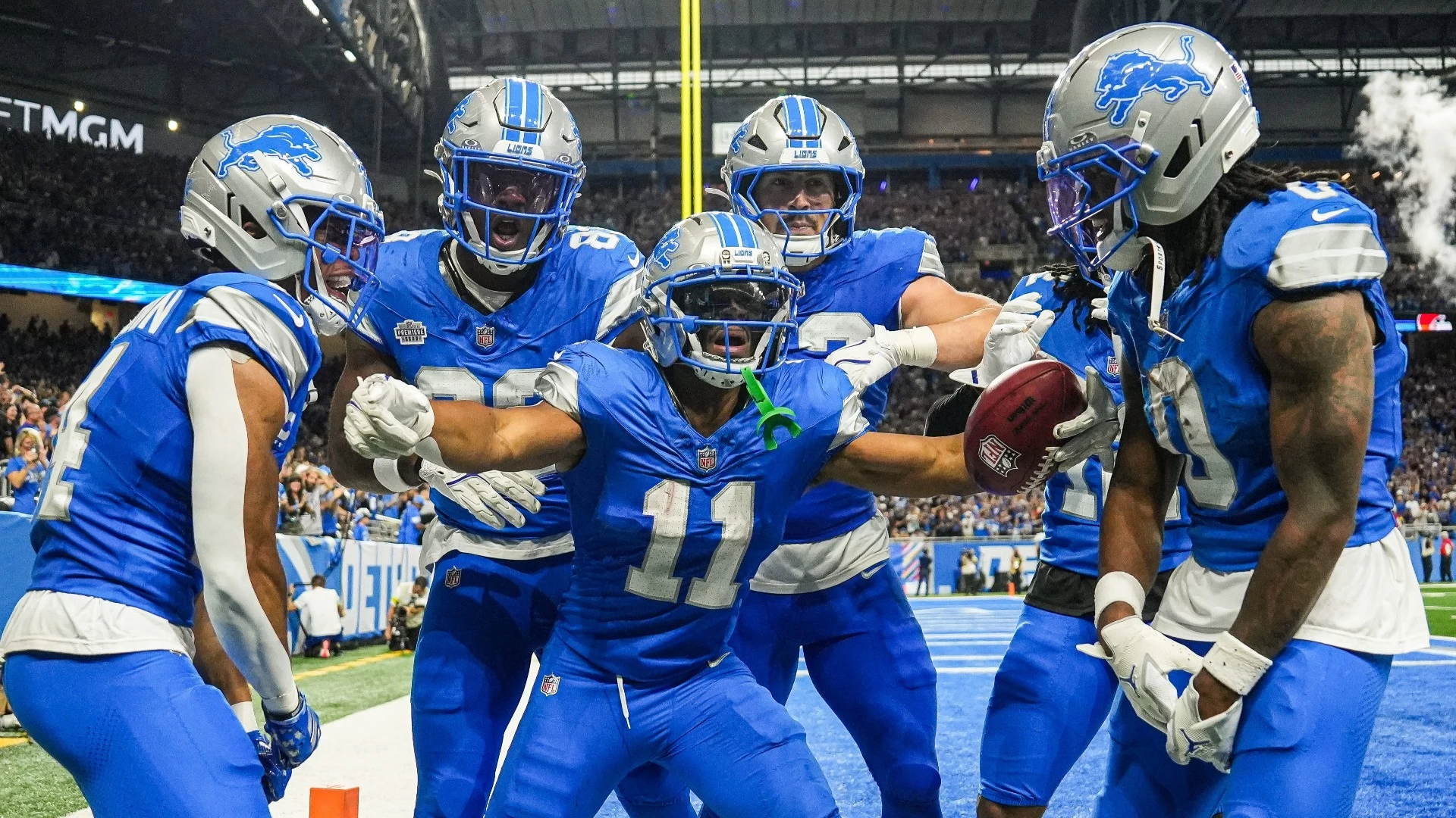 Lions Triumph Easily Over Browns at Home on Sunday