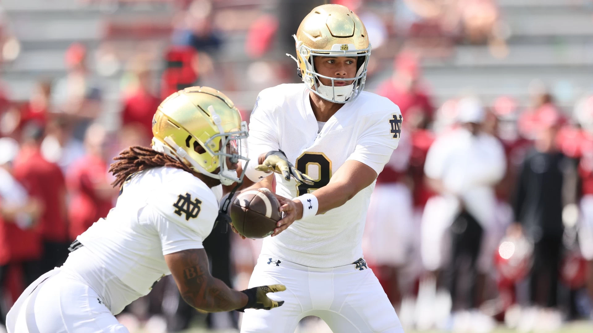 Notre Dame Dominates Arkansas 56-13 in Key Victory