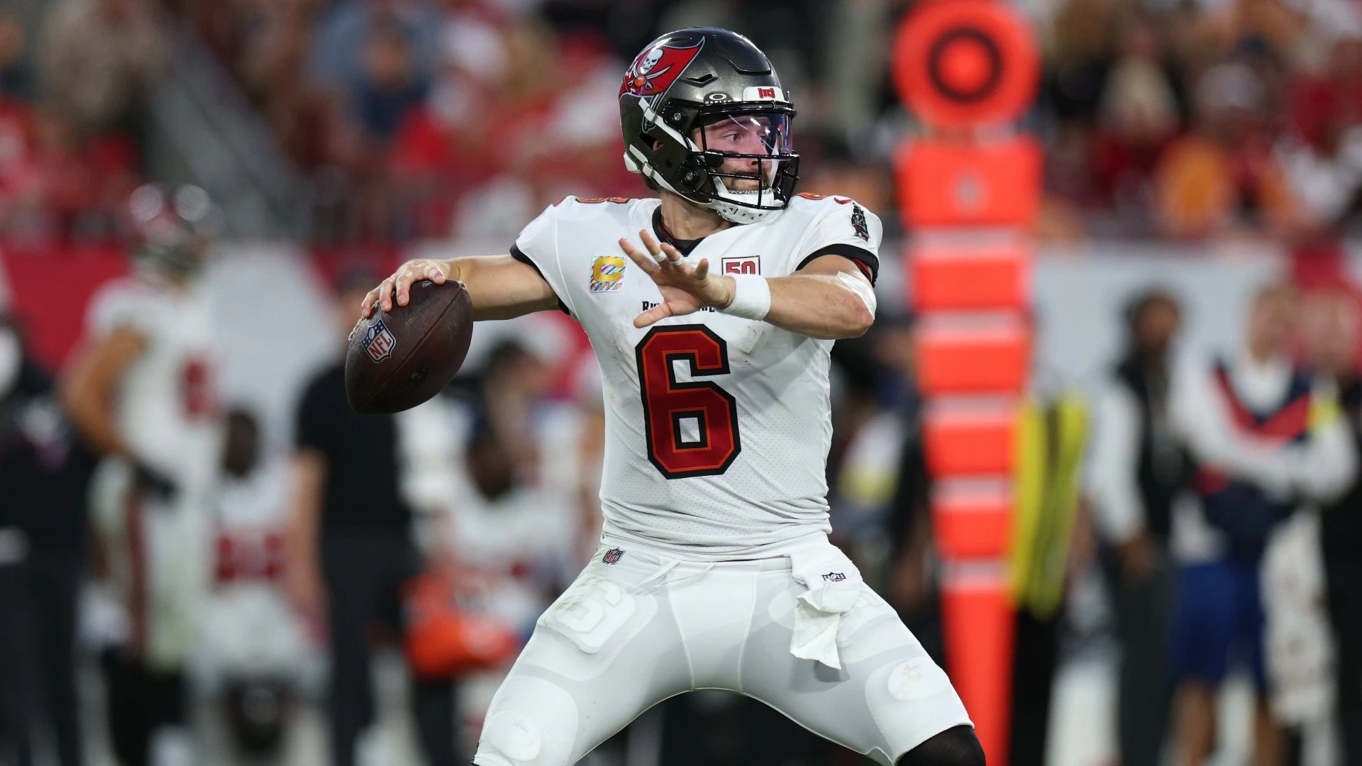 Week 6 Fantasy Winners: Skattebo, Mayfield Have Big Performances