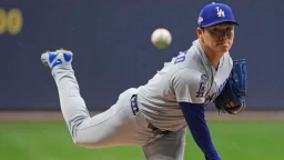 Dodgers Dominate Brewers Behind Yamamoto's Complete Game