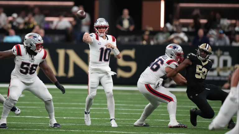 Drake Maye's Impressive Passing Form: A Game Overview