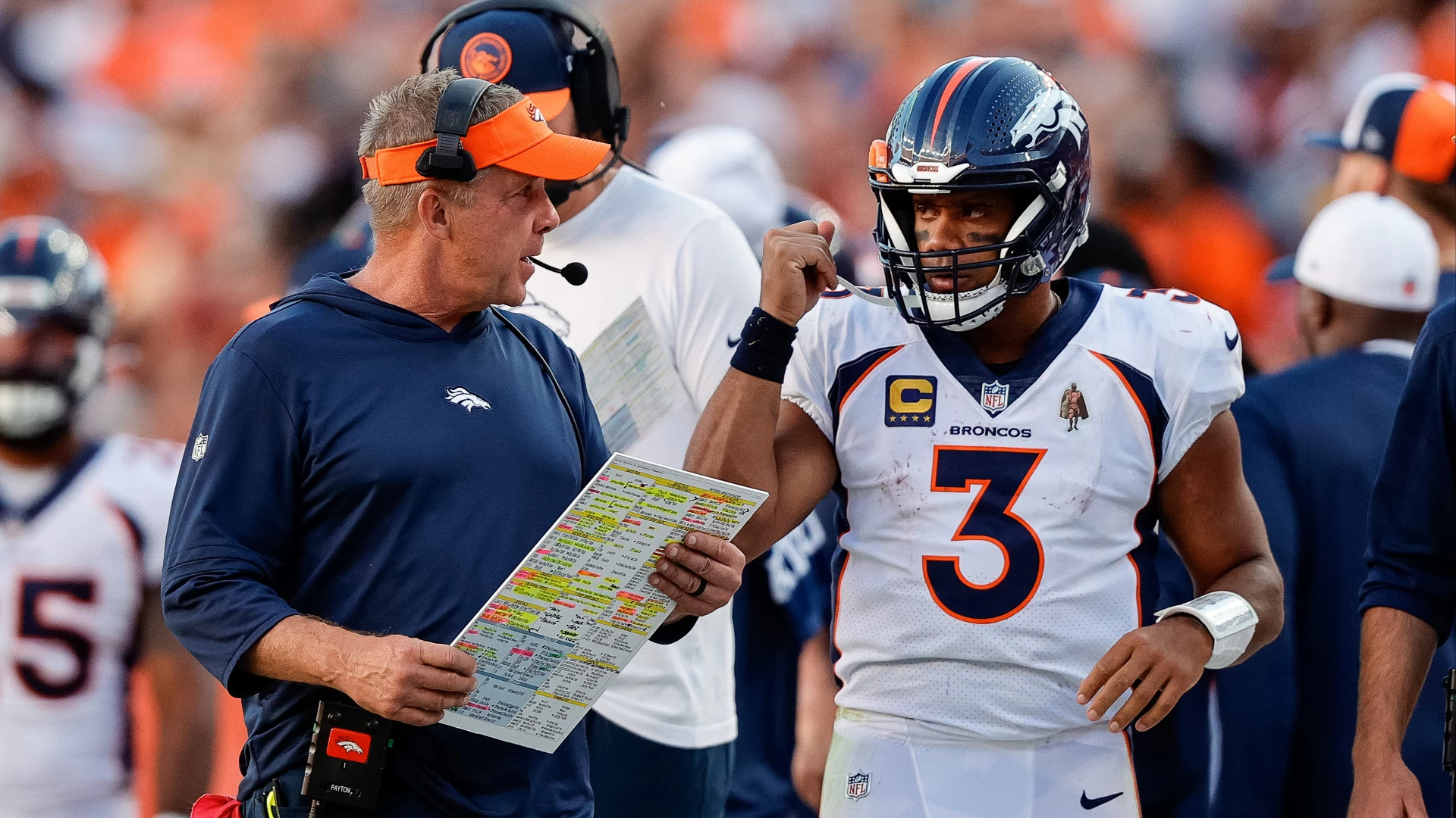 Russell Wilson Fires Back at Sean Payton After Recent Dig