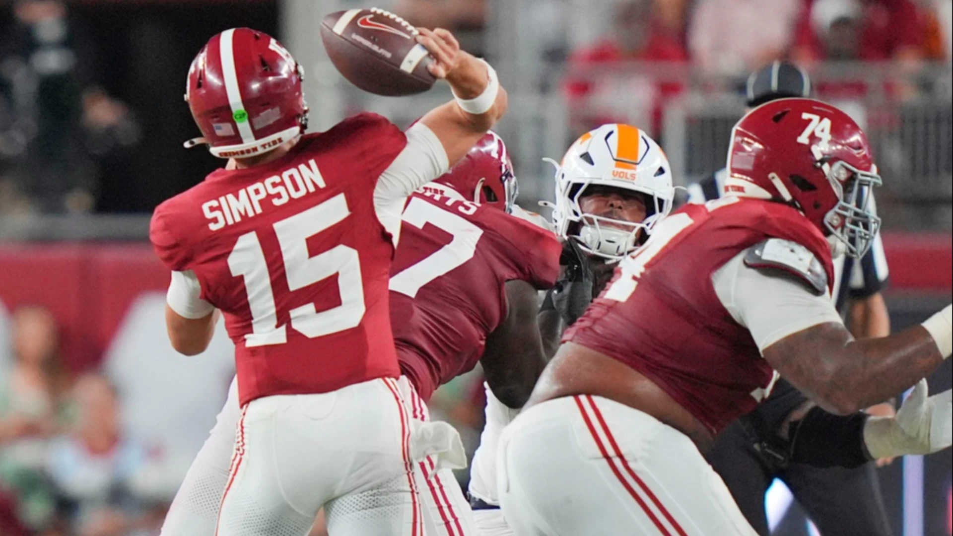Alabama Dominates Tennessee in High-Stakes Football Clash