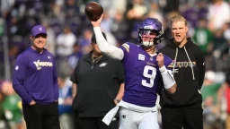 George Predicts Vikings in Game Against Favored Detroit