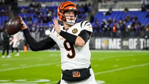 Joe Burrow's Performance Prediction for Today's Game