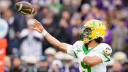 Oregon 5th in Playoff Rankings, Set for JMU Showdown