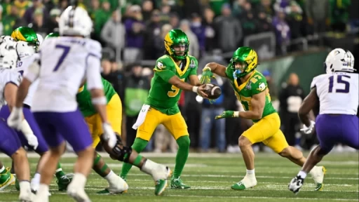 Oregon Holds Off Late Surge in Playoff Game Victory