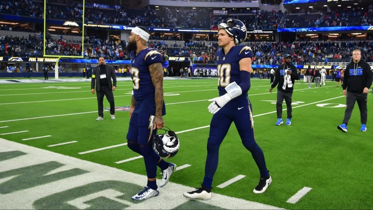 Chargers vs. Patriots Playoff Matchup: Herbert vs. Maye