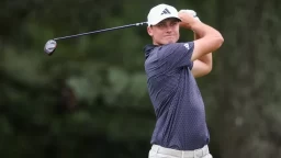 Analyzing Ludvig Aberg's Swing Mechanics at Tour Championship