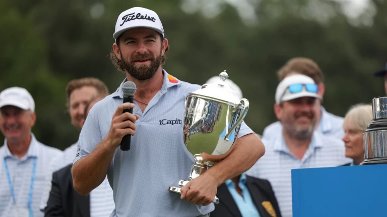 Cameron Young On Switching Ball Before 2025 Wyndham Championship