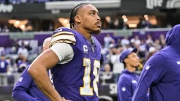 Justin Jefferson Says He Is Rooting for Sam Darnold in Super Bowl