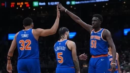 Knicks Triumph Over Celtics, Ending Their 5-Game Win Streak