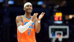 SGA Leads MVP Race, Jokic and Brown Trail Close Behind