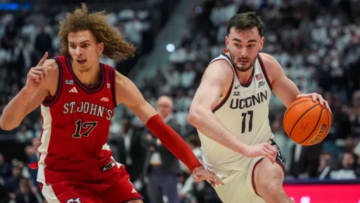 UConn Dominates St. John's in Hartford, Takes 1st in Big East Latest Video Thumbnail