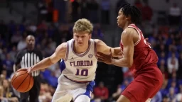 Florida Dominates Arkansas in 111-77 Blowout for SEC Title