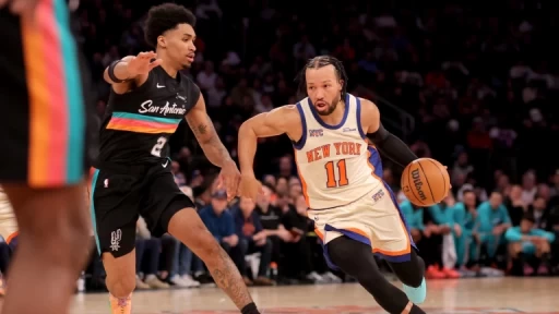 Spurs' Winning Streak Ended by Knicks in 114-89 Blowout Latest Video Thumbnail