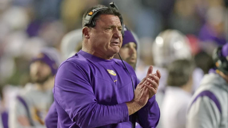 Ed Orgeron Talks Building Winning College Football Programs Today