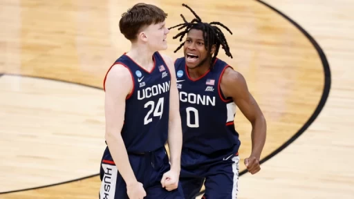 Epic NCAA Elite Eight Finish: UConn Stuns Duke at Buzzer Latest Video Thumbnail
