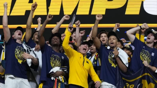 Michigan Wolverines Win National Championship 69-63 vs. UConn Latest Video Thumbnail