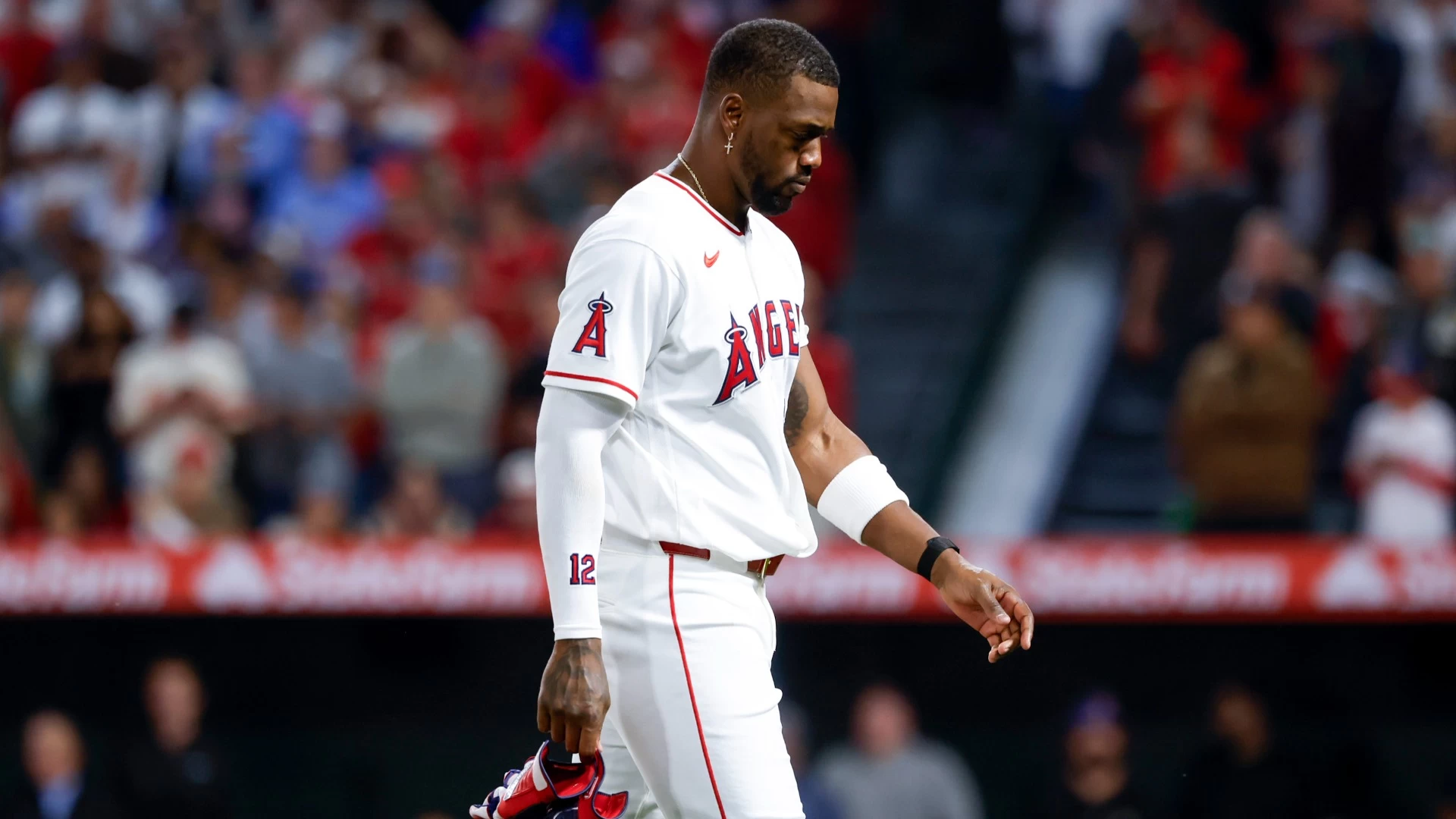 Soler, Lopez Suspended 7 Games After Brawl in Angels vs. Braves