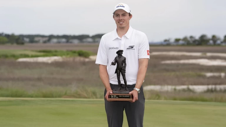 Matt Fitzpatrick Beats Scottie Scheffler in RBC Heritage Playoff