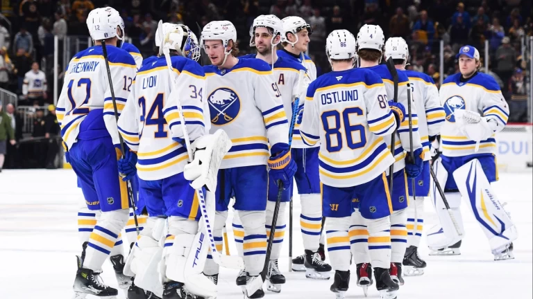 Buffalo Sabres Crush Boston Bruins 6-1 in Stunning Game