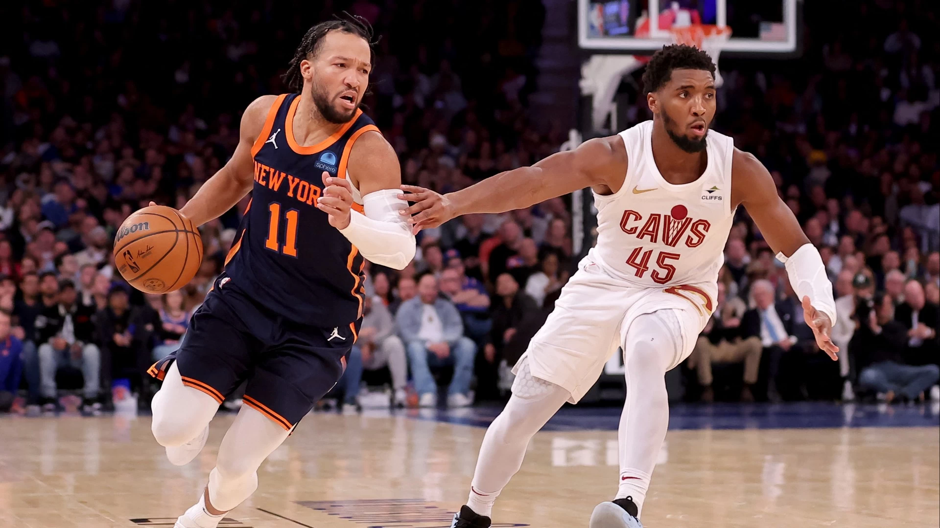 Madison Square Garden Hosts Knicks vs. Cavaliers Game 1