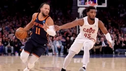Madison Square Garden Hosts Knicks vs. Cavaliers Game 1