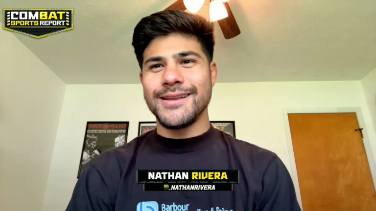 Nathan Rivera Discusses Excitement for Upcoming Fights