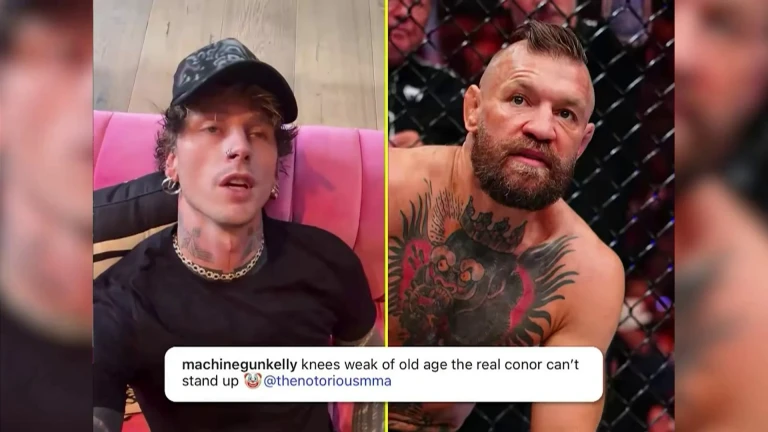Machine Gun Kelly Clashes with Conor McGregor Again