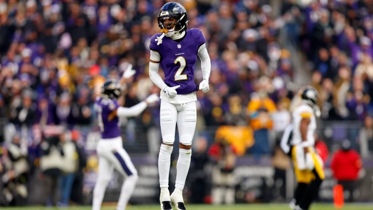 Baltimore Ravens' Corner Nate Wiggins Suffers Injury