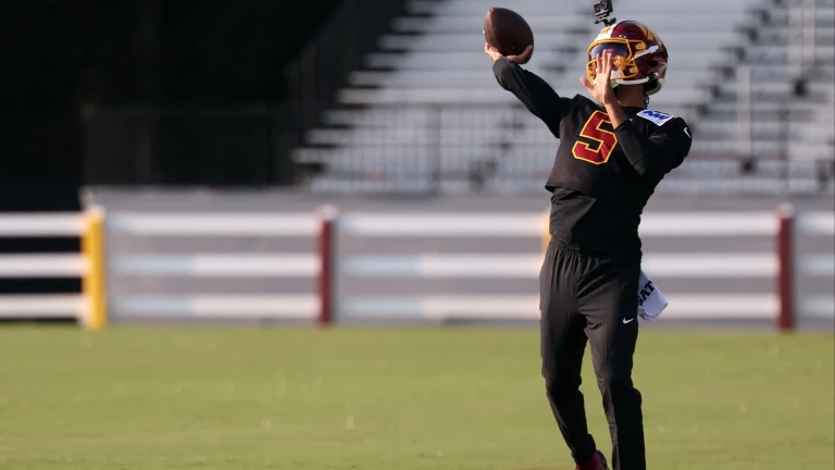 Jayden Daniels Clashes with LSU Over Jersey Number