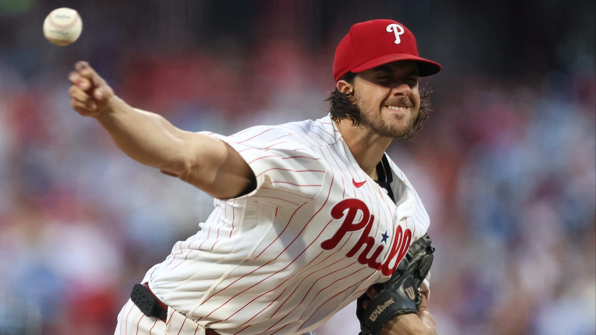 Aaron Nola Takes the Mound for Philly Against the Mariners