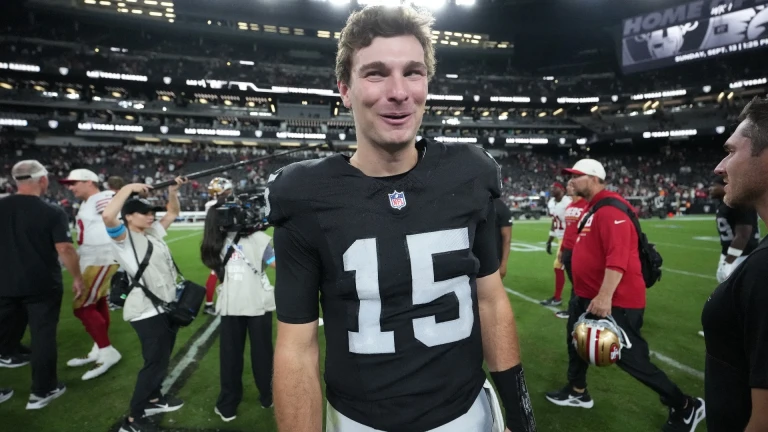 Klint Kubiak Endorses Aidan O'Connell as Raiders' #2 QB