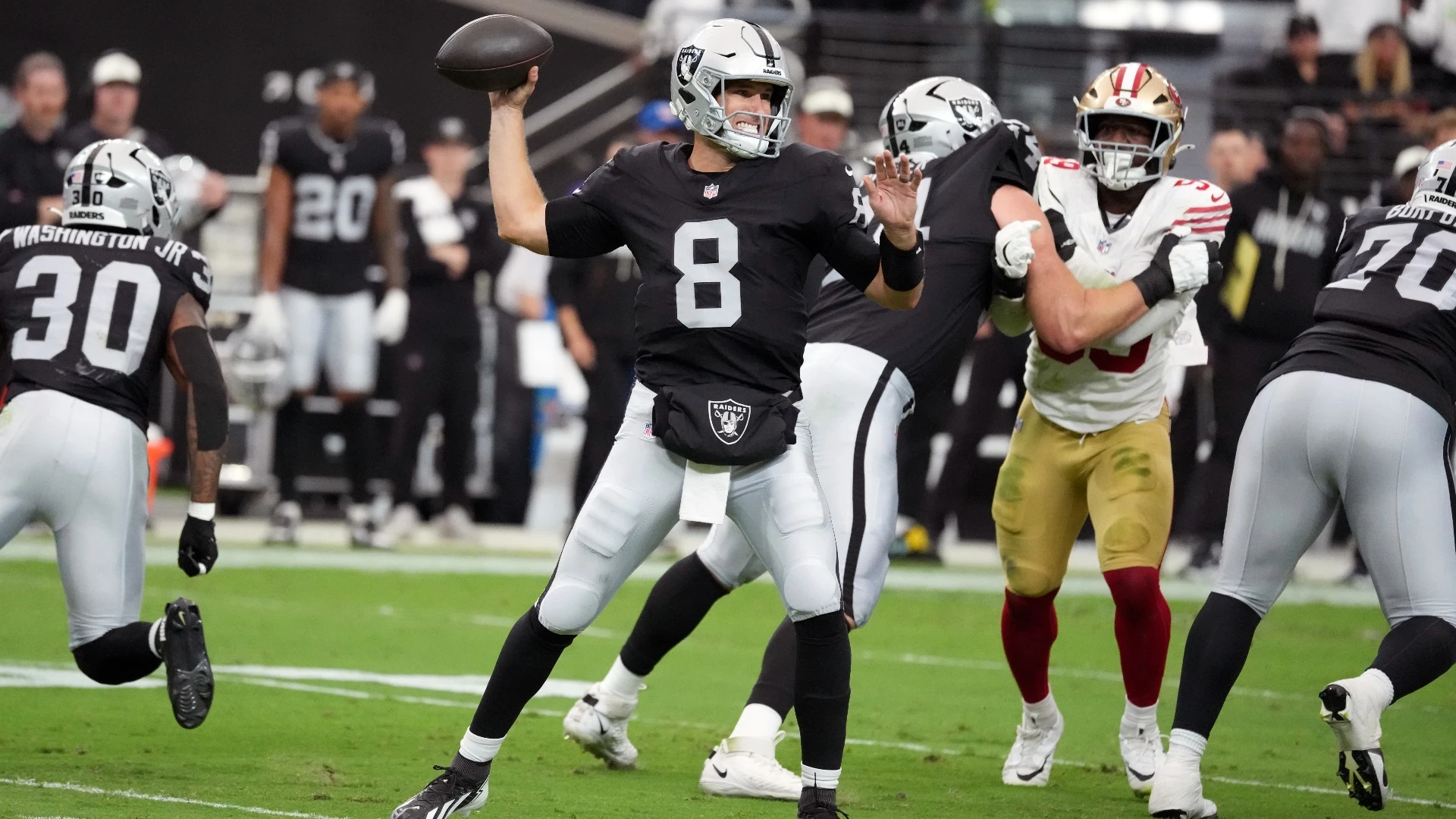 Raiders Pick Kirk Cousins as Starter, Plan for Mendoza