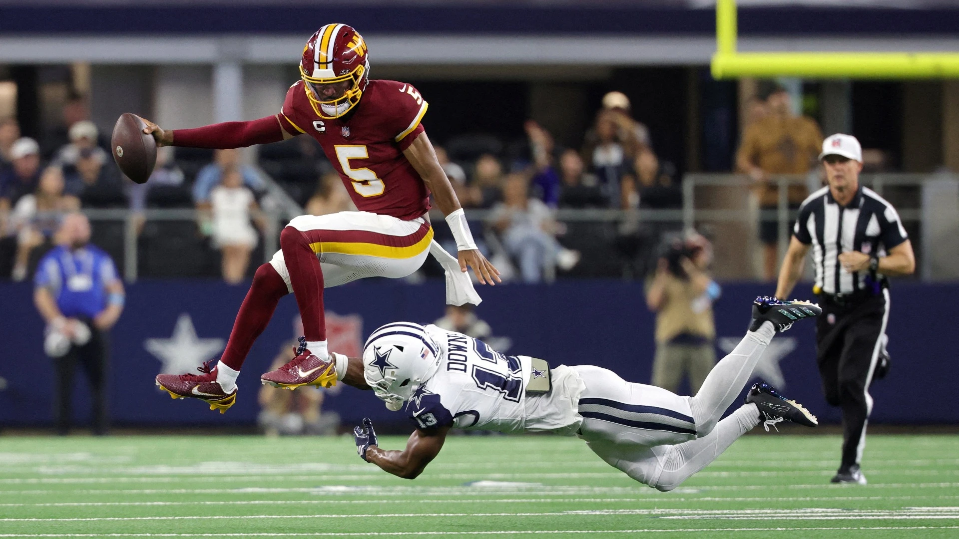 Jayden Daniels' Elbow Injury: Optimism Despite Setbacks