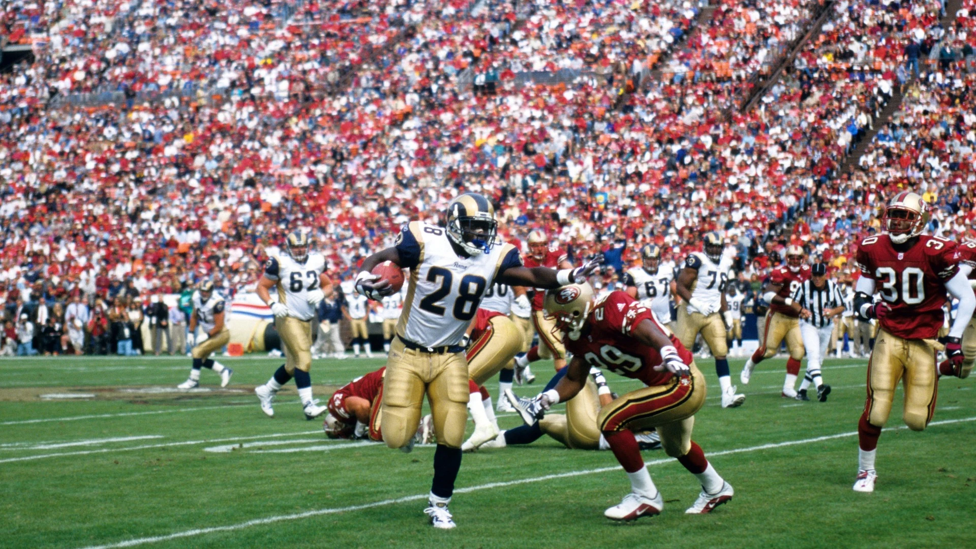 Mike Martz on the Importance of Running Back Marshall Faulk
