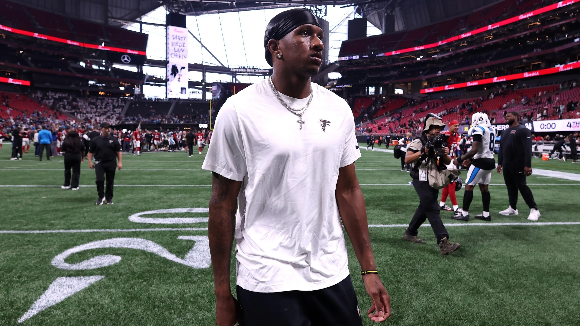 David Archer Discusses Penix's Return Tonight vs. Packers