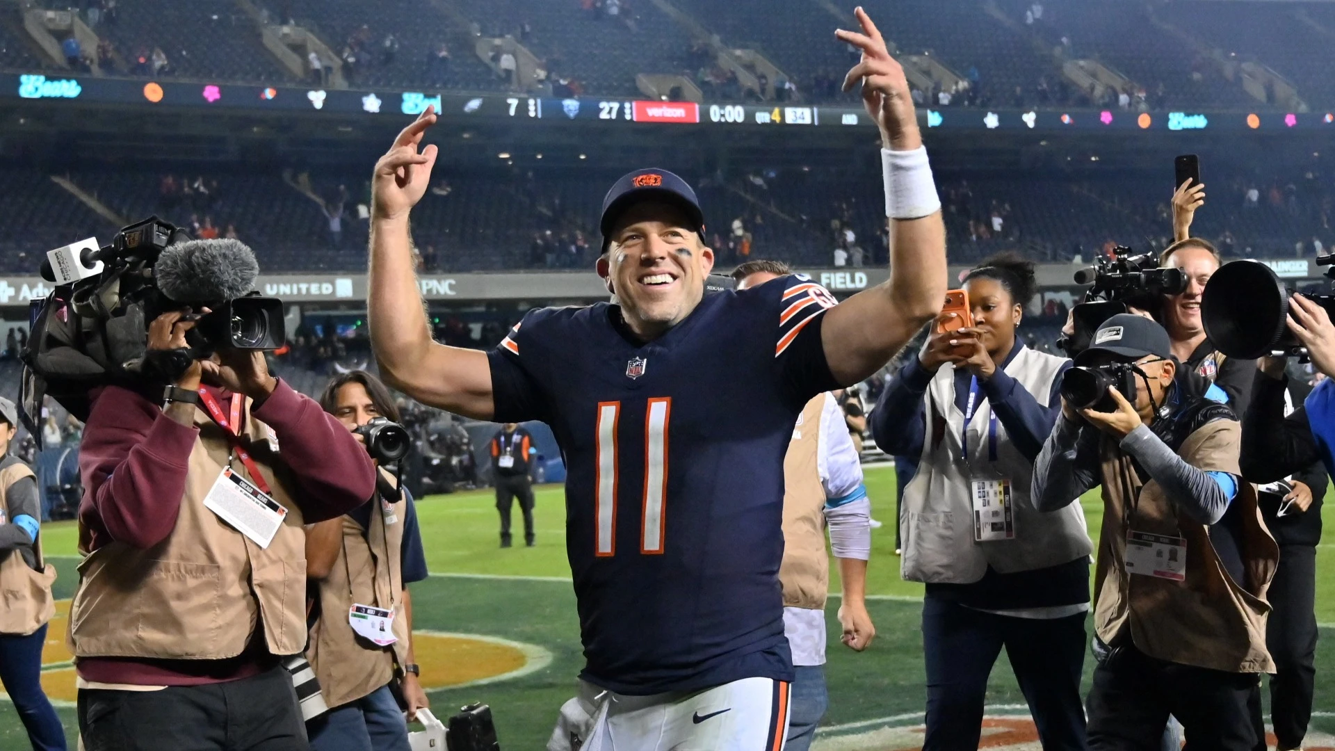 Case Keenum Shines in Last Night's Upset Over Eagles!
