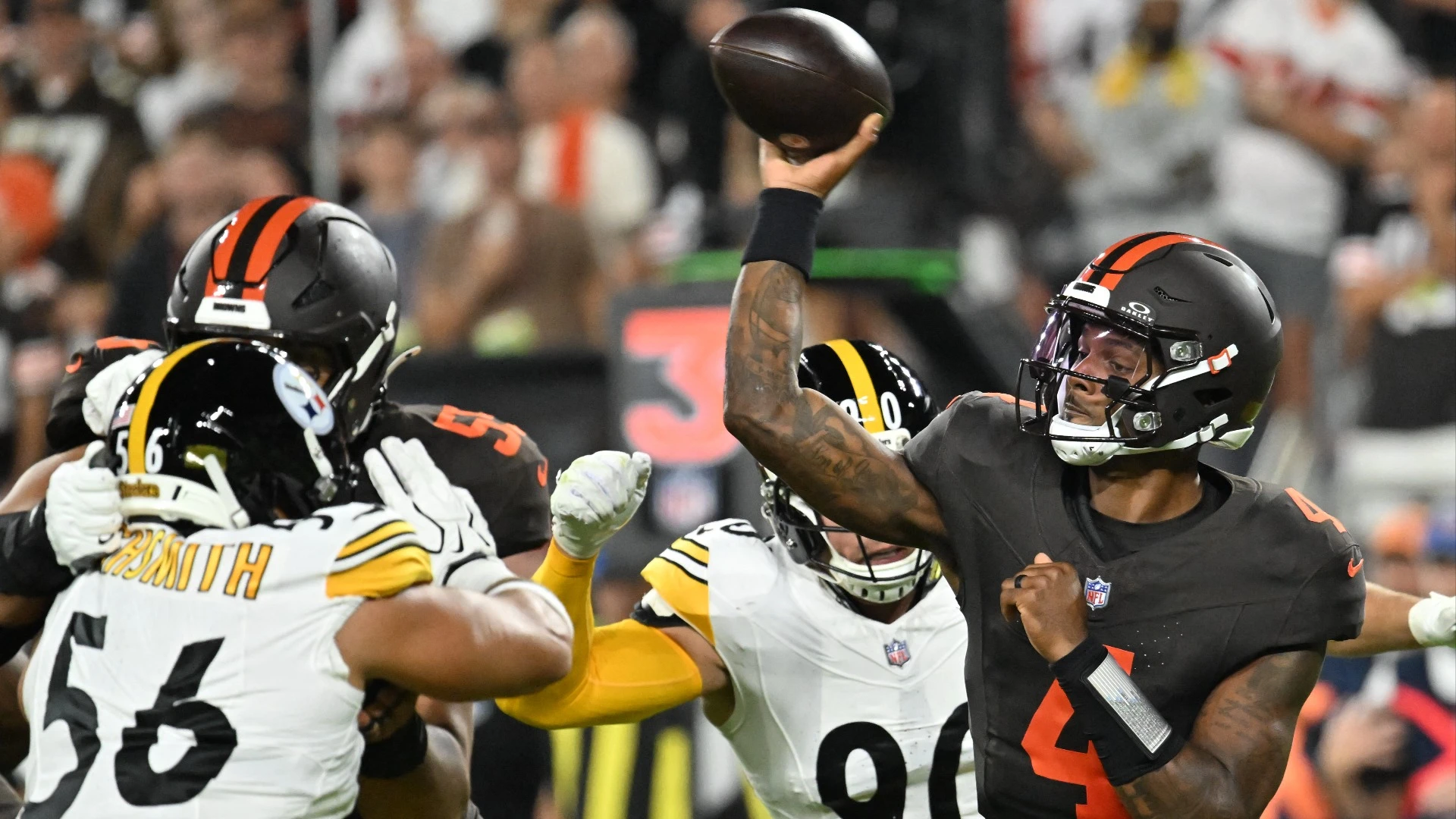 Updated AFC North Outlook: Browns Lead, Steelers Struggle