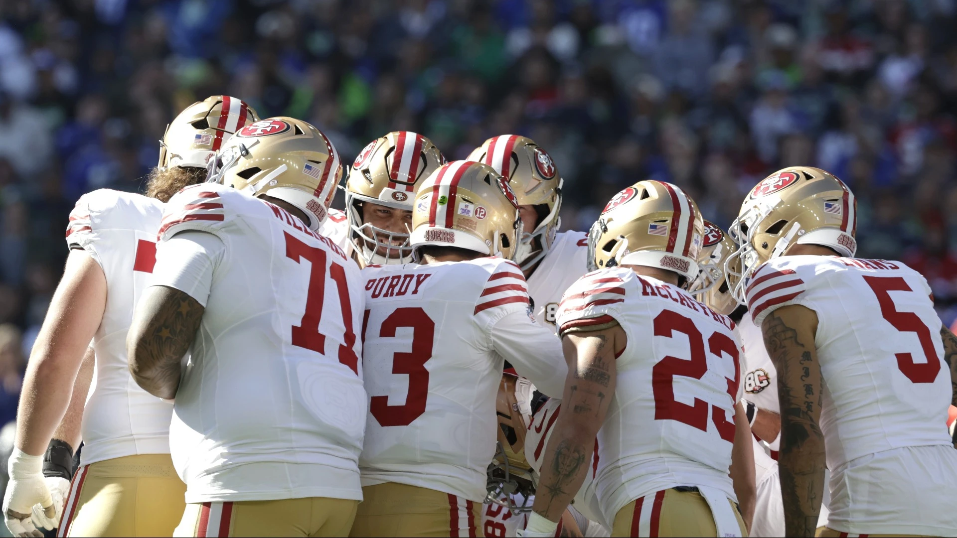 49ers Reach 5-0 as JSN Drop Seals Dramatic Seattle Loss