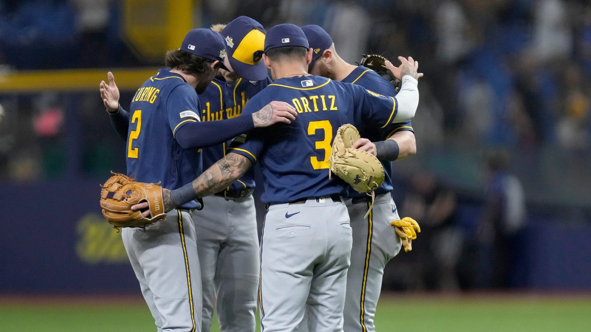 Brewers Crush Rays in Game 3, Near Historic World Series Sweep