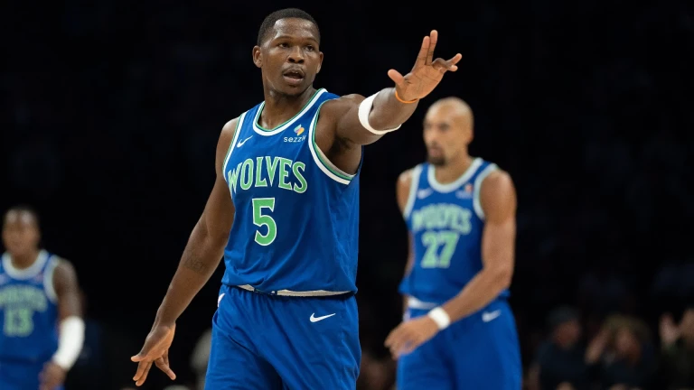 Anthony Edwards' Knee Injury Raises NBA Fitness Concerns