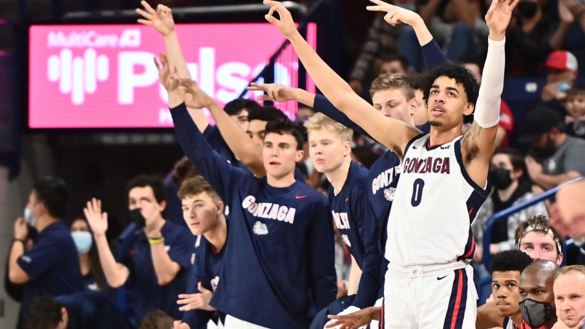 Gonzaga (+380) To Win The National Championship