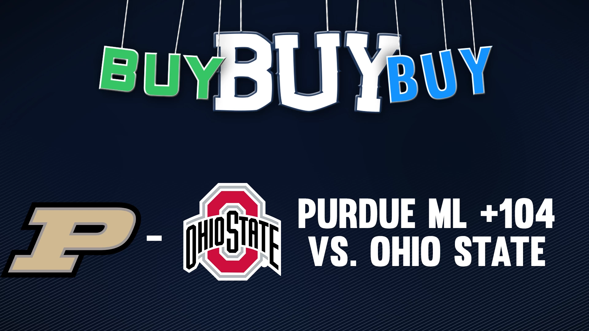 Back #1 Purdue (+104) Against Ohio State On Thursday
