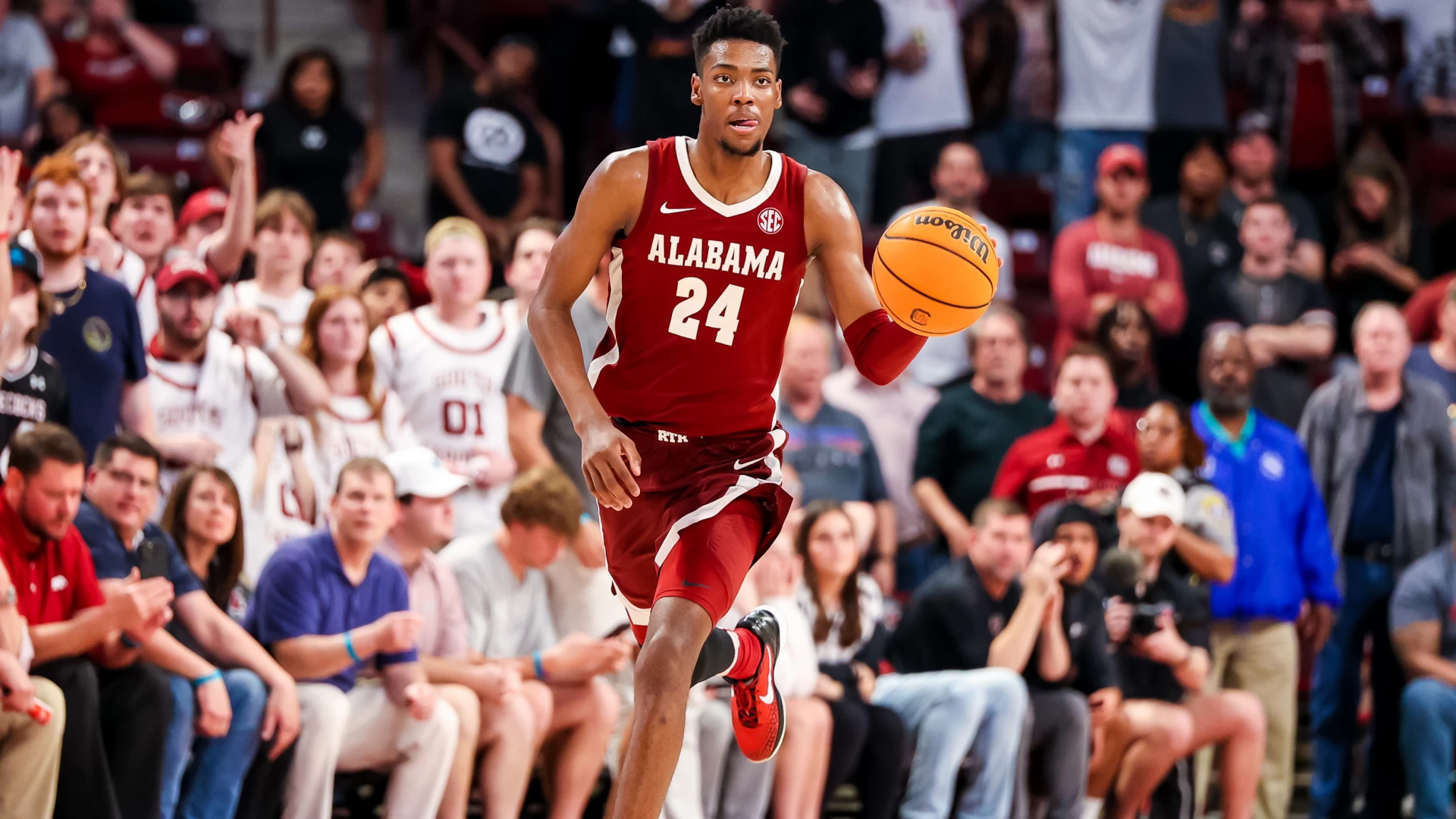 Brandon Millers Pours In 41 Points As #2 Alabama Survives South Carolina