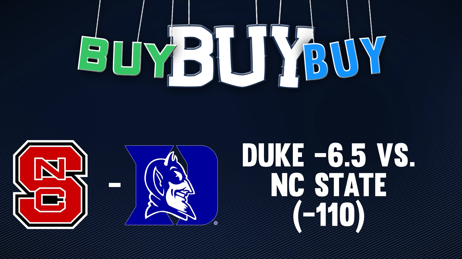 Back Duke (-6.5) To Cover Vs. NC State On Tuesday Night