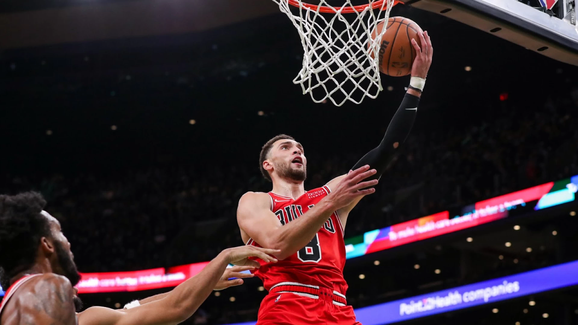 Zach LaVine Drops 41 As Bulls Eke Past Pistons