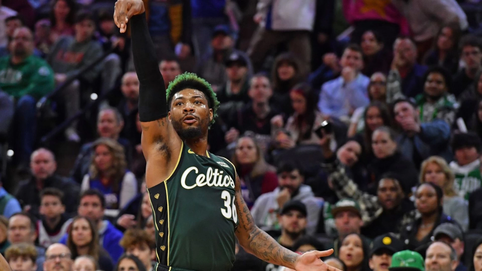 Marcus Smart Does Nothing To Back Up His Defensive Award