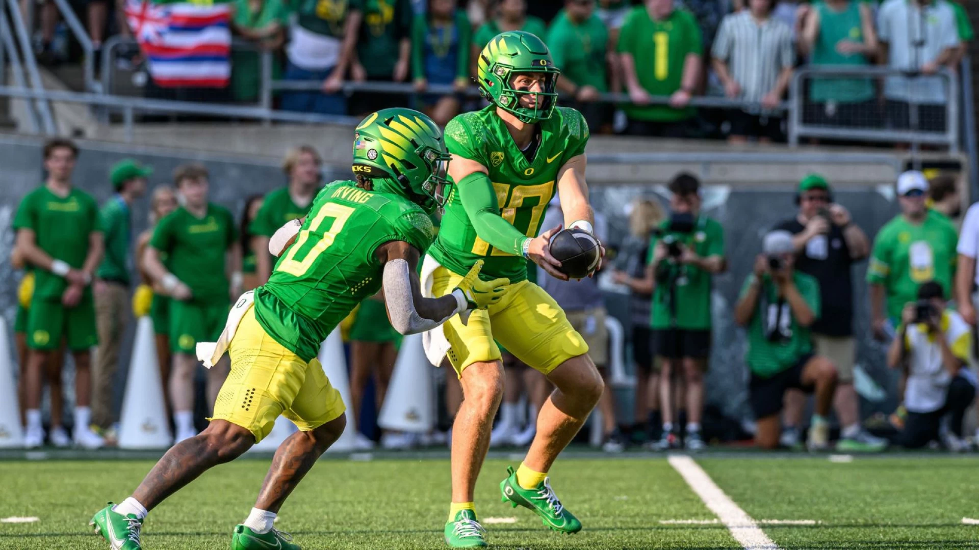 Ducks Aim to Overpower USC Trojans with Interim Coordinator